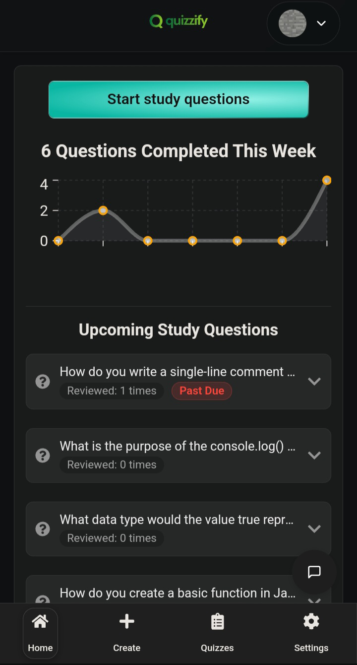 Quizzify hero banner depicting active recall and spaced repetition